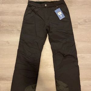 Mens black toboggan insulated pants